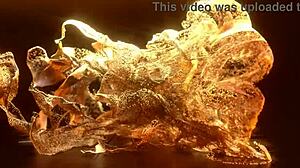 Beautiful petite Lenis Diamond takes two big black cocks in interracial anal