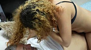 Horny Stepdad Craves Latina Stepdaughter's Tight Pussy