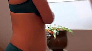 Aroused Girlfriend Shows Pussy and Masturbates to Orgasm