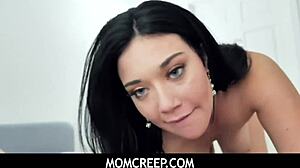 So, I was shaving my stepmom Megan Maiden's pussy. Things got wild and we ended up fucking!