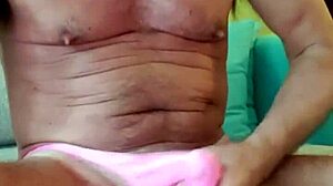 More Vacation Thong Fun in Cancun Mexico - Pervy Papifachero Can't Leave His Boner Bulge Alone