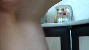 Filthy Step Sis Begs For A Swift Kitchen Cock Pounding