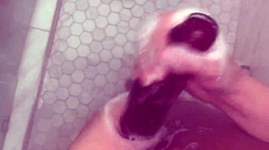 Stepbrother Convinces Stepsisters for Anal in Shower