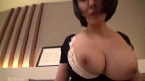 dude, this chubby cute slut gets licked on bed!