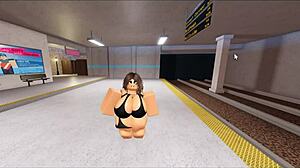 roblox character fucked by three noobs