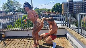 my muscular friend fucked me hard after training very sweaty and horny he didnt stop fucking me and i moaned like a bitch