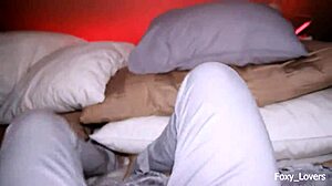 Slutty Secretary Seduces Boss With Handjob And Orgasm