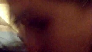 Wife Gives Intense Blowjob To Her Slut Husband!