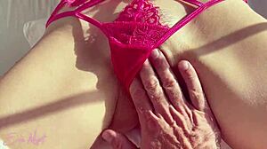 Stepsis assists stepbro with issue using panties and rubbing - Eva Myst