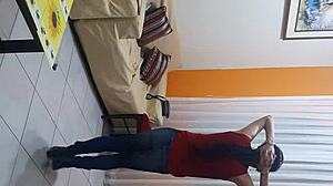 Do you like licking my crossdressing body in lingerie outdoors?