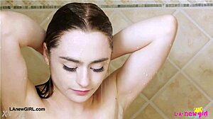 What happens when a cute teen slut showers before a steamy photoshoot? Intriguing secrets unfold.