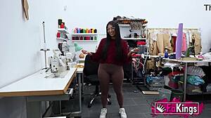 Young babe lara rey shows lessons end with rough instruction