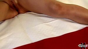 Lisa Mai's pussy drilled by Scott Rhodes machine