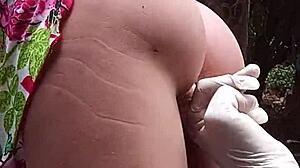 Street Stranger Sucks Sex Toy Dick Immediately Upon Arrival