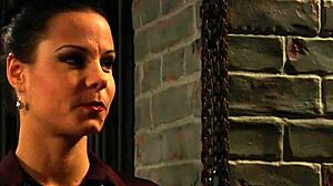 Betrayed cargo of young 18+ innocents licked and fingered by mistress