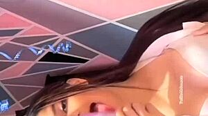 Wife Worshiping Fat Ass And Tits In Bisexual Bunny Backstage Bathing Scene