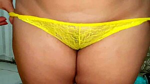 Latina Masturbates In Panties For Exhibitionism Fetish