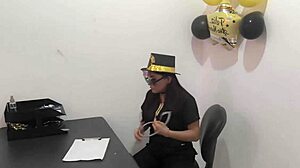 Hot Latina Milf Nurse Prepares Anal Plug For Horny Buttocks Play