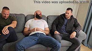 Billie Star Feels Intense Pleasure In 3 On 1 Dp Dap Atm Deepthroat