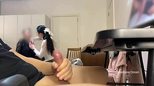 I’m Shocked! Caught My Husband Watching Porn with Stepmom Masturbating Beside Me.