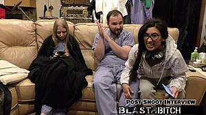 Jasmine roses bush gets blasted with cum pov version