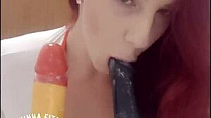 Nurse Sucks Cock And Rides Dildo Fetish