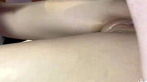 i watched this teenager in interracial cuckold get creampied