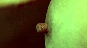 MILF Lesbian Babe Sucks Cute Adorable Nipples While Fingering Girl on Girl