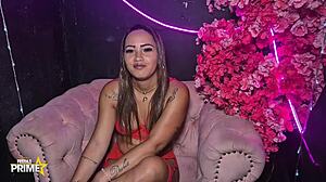 my cuckold husband took me to alp to fuck his friend