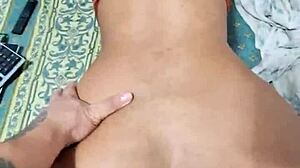 Teen 18+ with big ass gets anal fucked by daddy in prostitute role