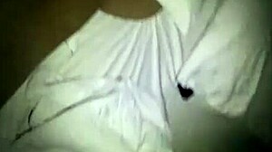 Pov massaging fat wife and cumming on hairy pussy