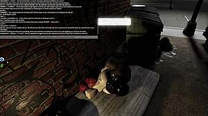 I fucked a prostitute roughly in the hotel corner