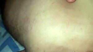 Intense scream as neighbor takes massive cock bareback. Passionate anal encounter unfolds.