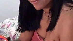 Brother cums in sister's ass to avoid pregnancy: Cum swapping anal creampie scene.