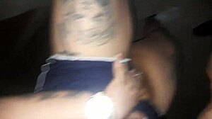 I touch myself on the street then suck him dry
