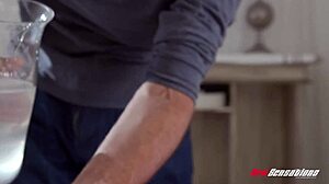 candice dare receives a sensual massage that turns hardcore