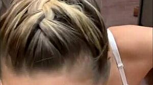 sasha foxxx and her real boss giving blowjob at work office