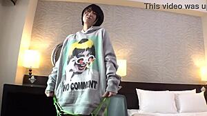 I can’t believe this cute busty Japanese student got screwed by a stranger in uniform