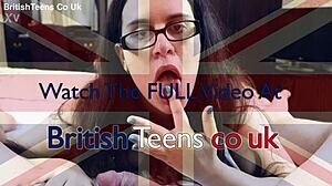 Wow! British 19 Year Old Amateurs' First Cumshot Compilation In Stockings!