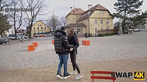 Cuckold Boyfriend Watches Hard Fuck Of Girlfriend