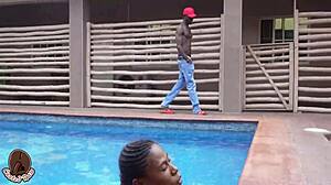 Did She Get A Big Black Cock After Swimming?