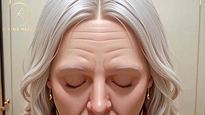 Hot Gilf Blowjob in a Changing Room - Pov Ai