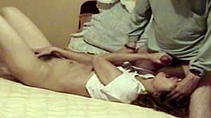 Real Hidden Cam - First Time Blowjob and Fuck with Stepbrother, Cum Inside