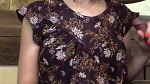 DEPRIVED LADY SUCKS TWO DICKS IN THE SAUNA HALL THREESOME SEX WIFE