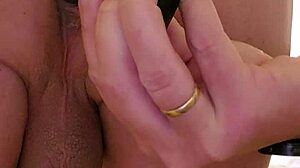 A gay solo explores anal with a big plug.