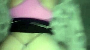 pov solo doggystyle with blue thong