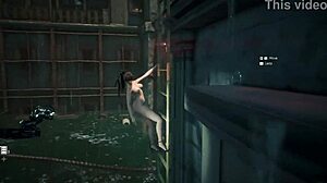 Stellar blade eve nude riding that ladder in pov dv2?