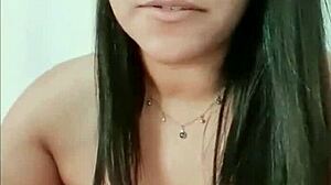 Brother cums in sister's ass to avoid pregnancy: Cum swapping anal creampie scene.