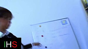 Beautiful Brunette Teen Bent Over in Doggystyle Pussy Fuck