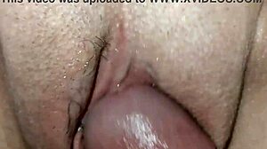 Wet Pussy Creampied With Huge Load!